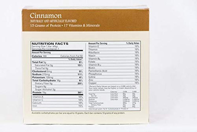 Ideal Protein Compatible Bariatricsfoods Crisp N Crunch High Protein Cinnamon Bar