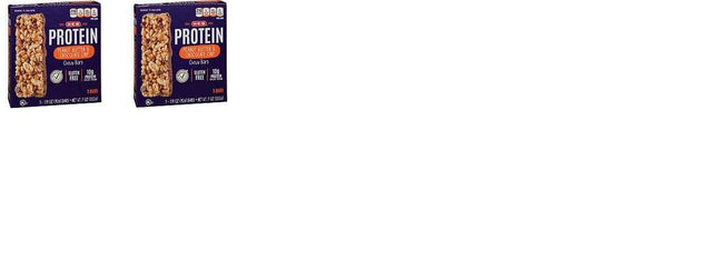 H‑E‑B Select Ingredients Protein Peanut Butter & Chocolate Chewy Bars 5 Count(Pack of 2) Total 10