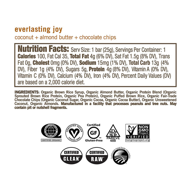 Gomacro Macrobar Organic Vegan Protein Bars + Macrobar Mini Organic Vegan Snack Bars