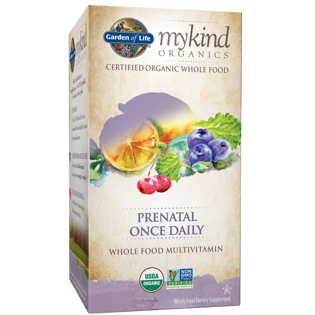Garden of Life Mykind Organics Prenatal Once Daily Multi 30 Organic Tablet