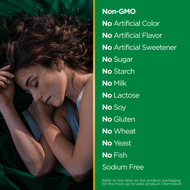 Nature'S Bounty Melatonin Sleep Aid Capsules, 10 Mg, 60 Ct, 2 Pack