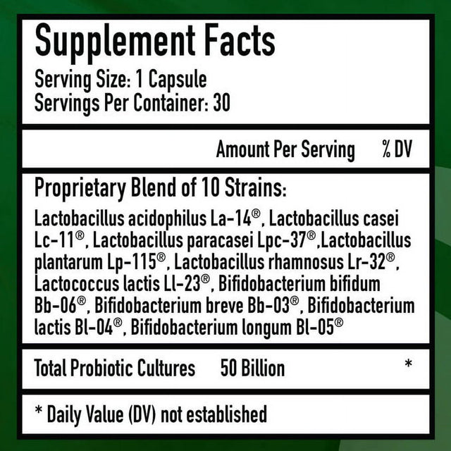 Life & Food Ultra Probiotic-50 Advanced Strength