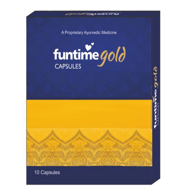 Leeford Boost Virility and Stamina Funtime Gold 10 Capsules Pack of 2