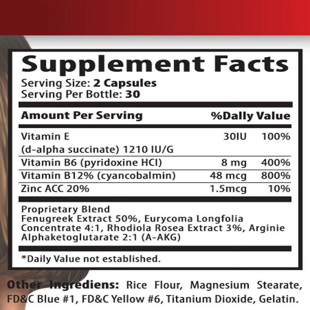 Intimacy Formula Female Libido Boost Hormone Balance Increase Desire 60 Capsules