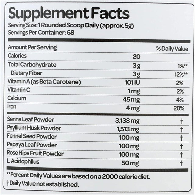 Health plus Super Colon Cleanse 12 Oz Pwdr