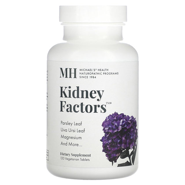 Kidney Factors, 120 Vegetarian Tablets, Michael'S Naturopathic