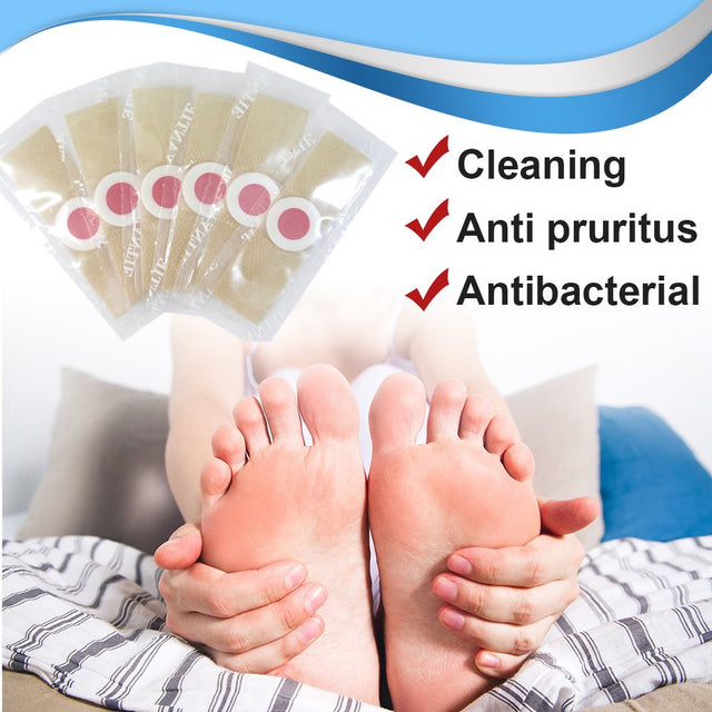 Aliver Wart Remover Strips for Foot Care Cleaning anti Pruritus and Antibacterial 24 Pcs