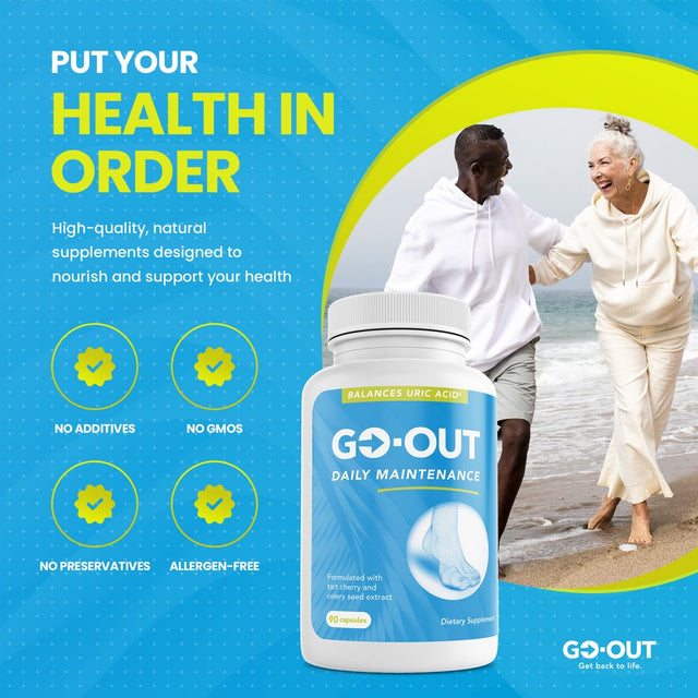 Go-Out Plex Daily Maintenance - 90 Capsules