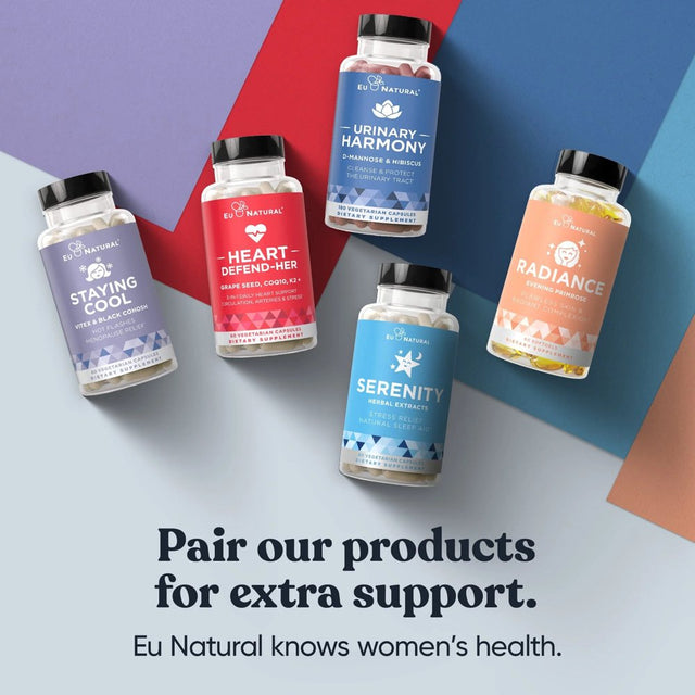Eu Natural - Staying Cool Hot Flashes & Menopause Natural Relief – 60Ct