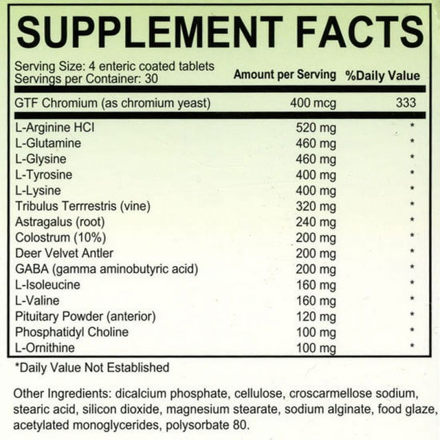 Genf20 plus (120 Tablets) Naturally Restore Levels for Improved Energy & Youthful Look