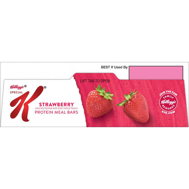 Kellogg'S Special K Strawberry Chewy Protein Meal Bars, Ready-To-Eat, 9.5 Oz, 6 Count