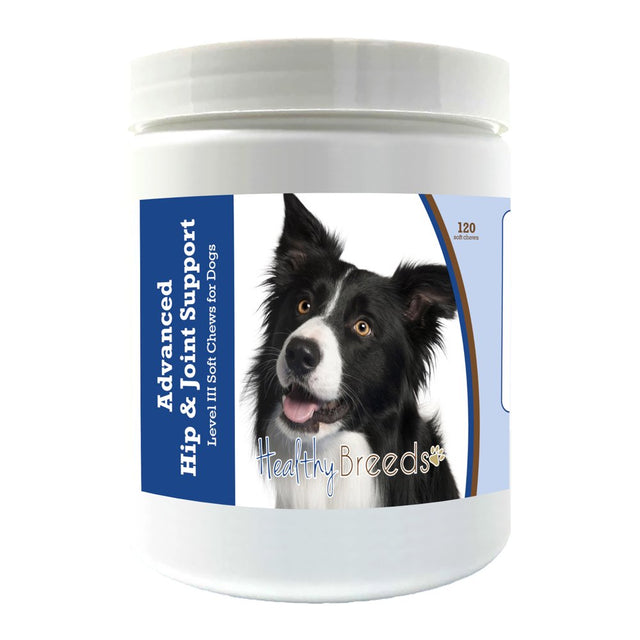Healthy Breeds Border Collie Advanced Hip & Joint Support Level III Soft Chews for Dogs 120 Count