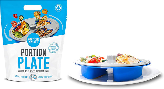 All in One Plate | Diet Weight Loss Aid | Food Management & Servings Control (All in One)