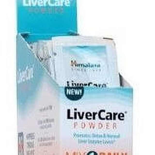 Himalaya Livercare Powder Total Liver Support, Cleanse and Detox, Protects Cells & Enzymes, 374 Mg, 30 Packets, 1 Month Supply