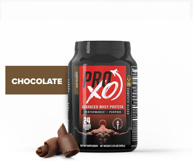 Advanced Whey Protein, Chocolate Flavor, 2.25 Lb, Banned Substance Tested for Athlete’S Reassurance (Vanilla), 2.25 Pound