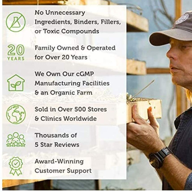 Global Healing Floratrex 25-Strain Probiotic Supplement - 60 Capsules