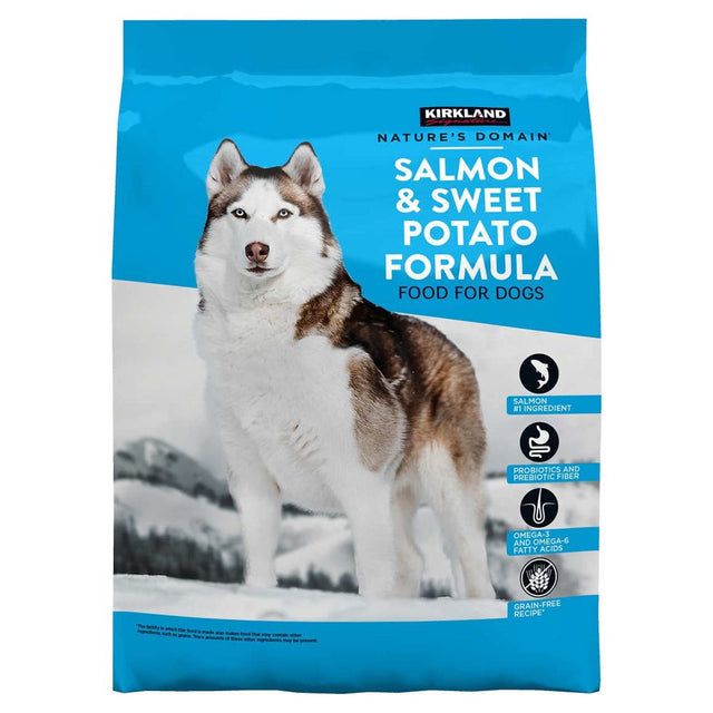 Kirkland Signature Nature’S Domain Salmon Meal & Sweet Potato Dog Food 35 Lb.