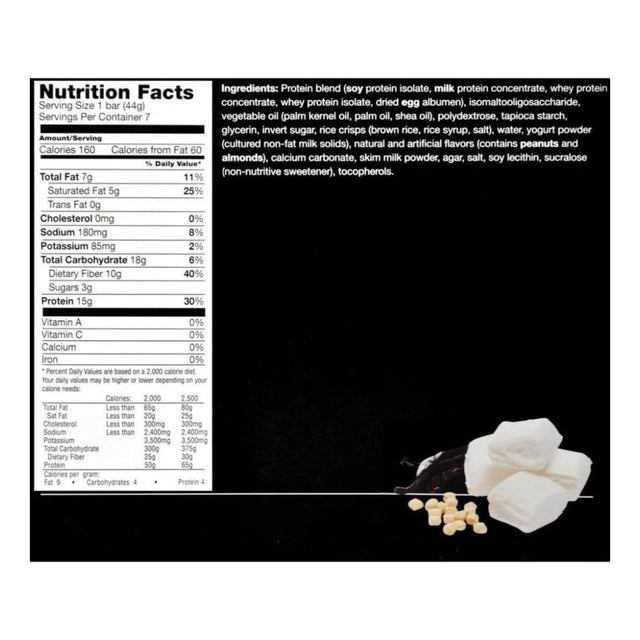 Ideal Protein Compatible Proti Fit Fluffy Vanilla Crisp High Protein Bars