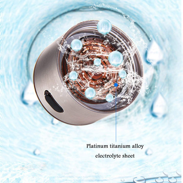 High Concentration Hydrogen-Rich Water Cup SPE Ion Membrane Alkaline Water Purifier Micro-Electrolysis Water Glass 320Ml