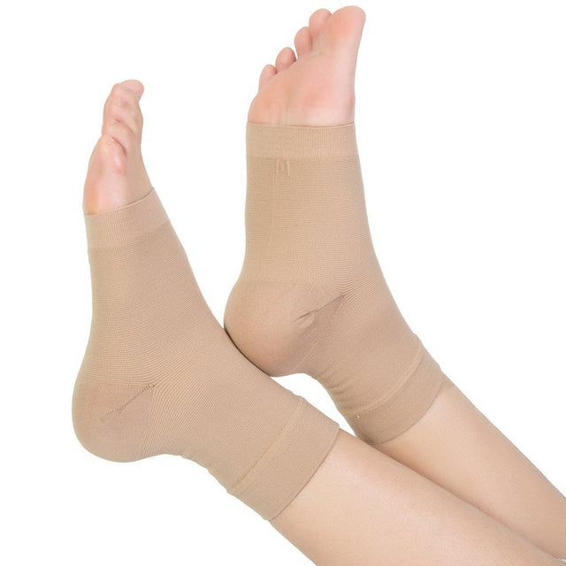 HGYCPP Ankle Compression Sleeve Open Toe Compression Socks for Swelling Plantar Fasciitis Sprain Neuropathy Foot Brace Support