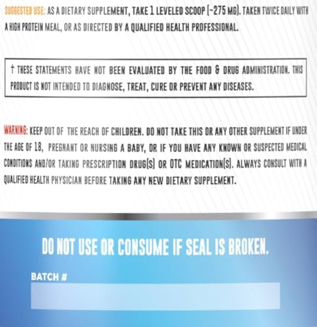 Beta-Ecdysterone Powder | Beta-E 275Mg per Serving | 30 Gram (1 Oz) | Lean Muscle Building & Strength Gains | Lab Tested Ingredients