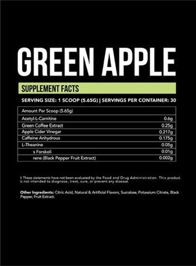 Just Move Green Apple Fat Burner