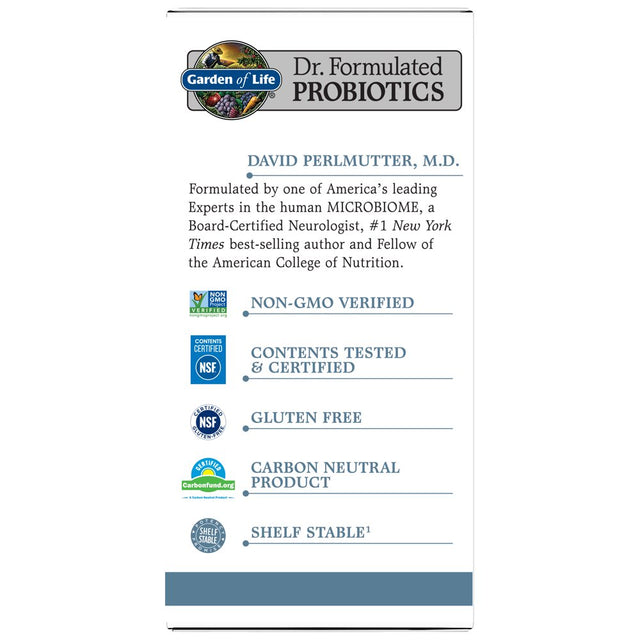 Garden of Life Gas & Bloating Relief Probiotic Capsules - 30Ct