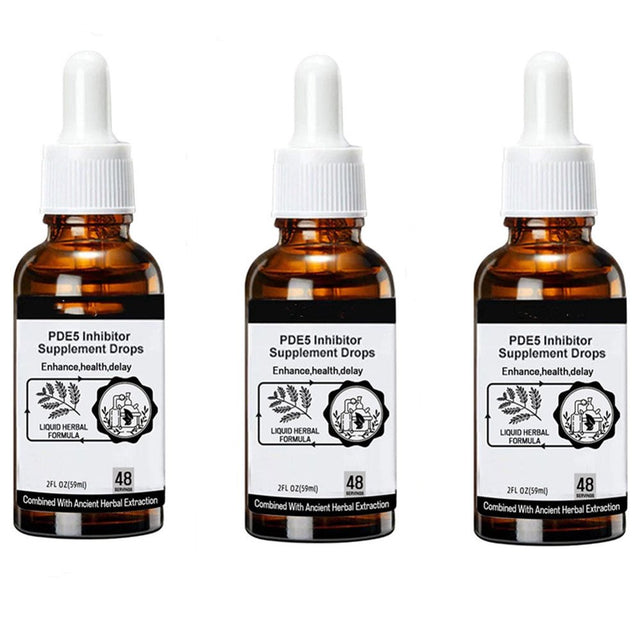 JFY 3Pcs Mens Enhancement Supplement Drops Boost Mens Energy Strong Lasting Mens Health Oral Drops