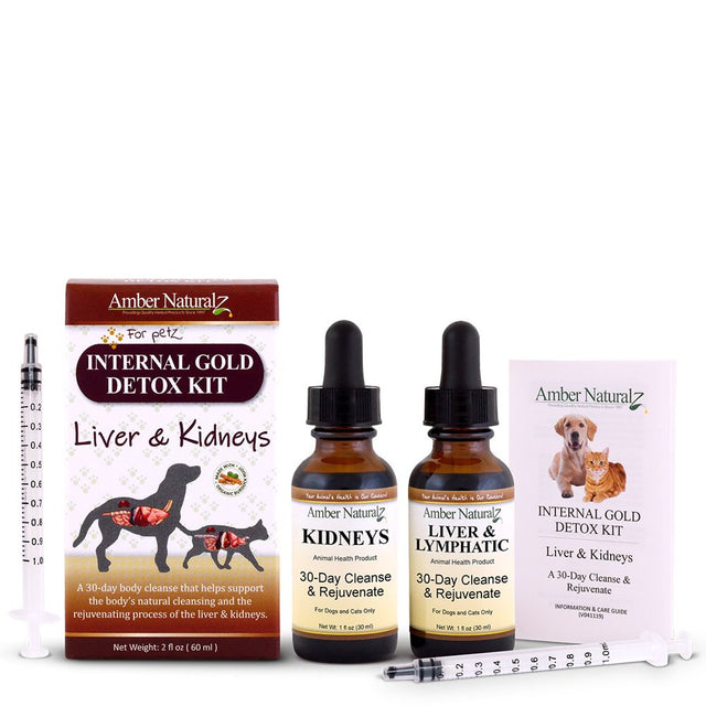 Internal Gold Detox Kit for Pets