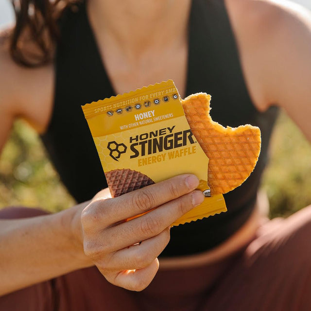 Honey Stinger Training Kit - 9 Count plus Sticker - Energy Source for Any Activity - 3 Organic Waffles, 3 Packs of Energy Chews & 3 Energy Gels