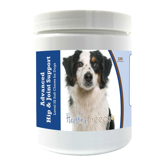 Healthy Breeds Miniature American Shepherd Advanced Hip & Joint Support Level III Soft Chews for Dogs 120 Count