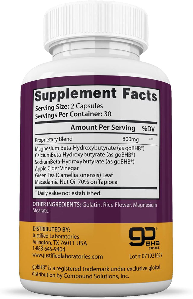 (5 Pack) Keto Advantage Keto Burn Pills Includes Apple Cider Vinegar Gobhb Exogenous Ketones Advanced Ketogenic Supplement Ketosis Support for Men Women 300 Capsules