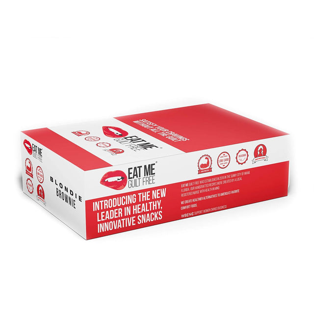 High Protein Brownie - Blondie Brownie (12 Brownies)