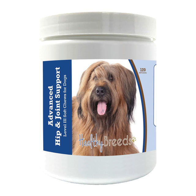 Healthy Breeds Briard Advanced Hip & Joint Support Level III Soft Chews for Dogs 120 Count