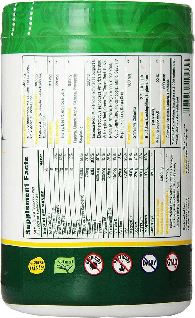 Green Foods Magma plus Drink Mix 10.6Oz