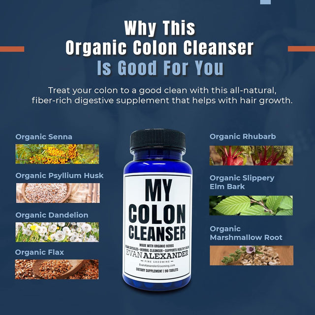 Evan Alexander Grooming My Colon Cleanser - 30 Tablets
