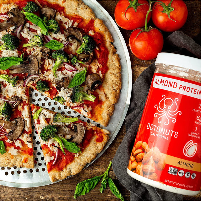 Almond Protein Powder, 21 Ounce, Made with California Almonds, 17G Plant Based Protein, Keto, Paleo Friendly, Vegan, Gluten Free, 17 Servings