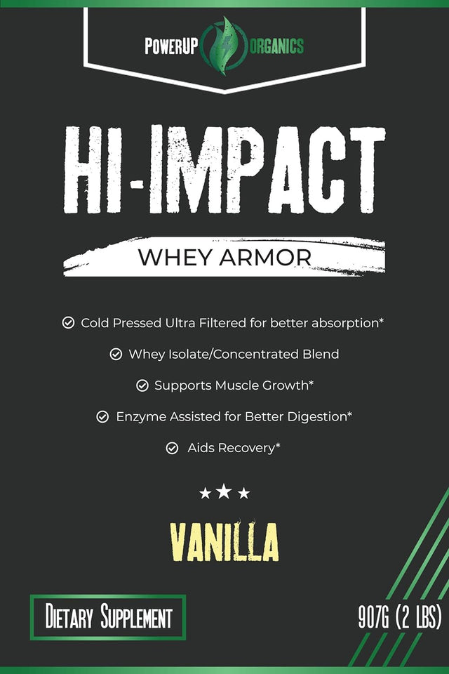 Hi-Impact Whey Armor 2LB Vanilla
