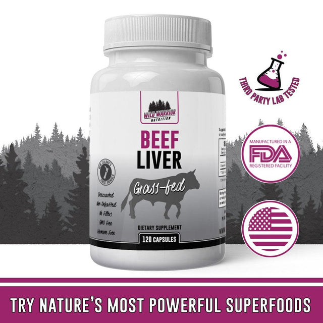 Grass-Fed Beef Liver Capsules