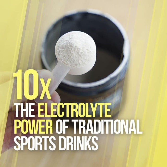 Alpha Lion Superhuman Hydration Supplement, Electrolyte Powder Mix, 10X Electrolyte, Sugar Free, Keto Friendly, Helps with Rapid Hydration & Recovery (45 Servings, Sweet Lemonade)