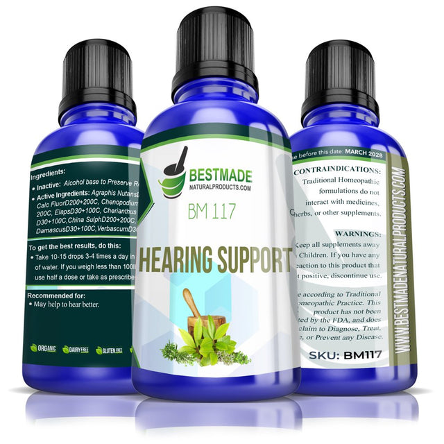 Hearing Support Remedy, 30Ml - Bestmade Natural Products