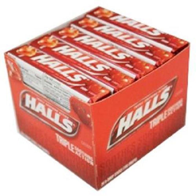 HALLS Cough Drops, (Cherry, 9 Drops, 20-Pack)