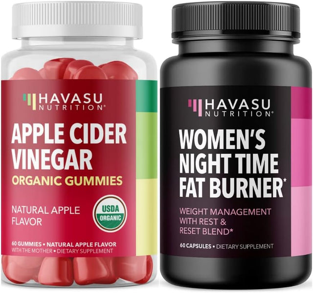 Fat Burning and Detox Cleanse for Women - Day Time and Night Time Weight Loss Routine