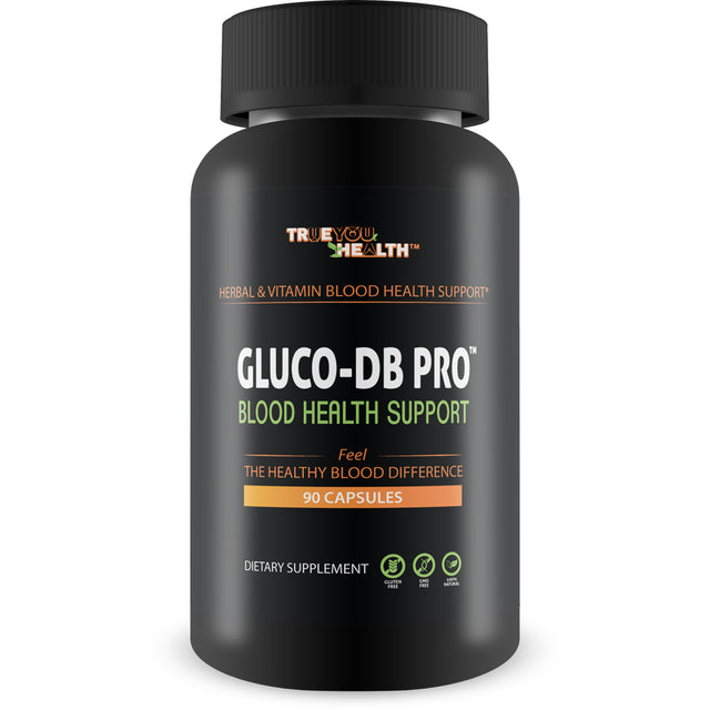Gluco-Db Pro - Our Best Advanced Glucose Support Supplement - Natural Gluco DB Supplement for Blood Sugar Health - Natural Blood Sugar Formula to Support Blood Balance & Blood Health Blood Glucose