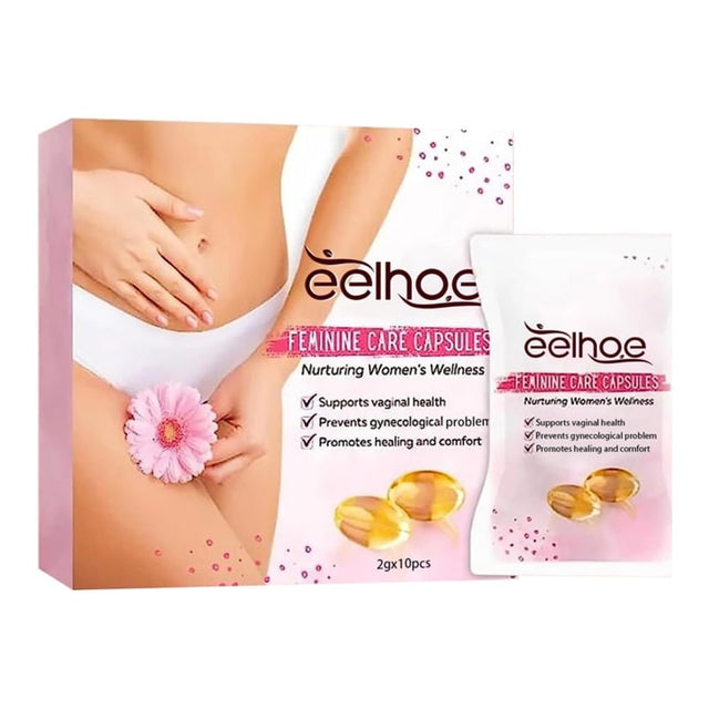 Hx-Meiye 10Pcs Feminine Care Capsules Supports Vaginal Health Capsules for Restoring Firmness and Tenderness