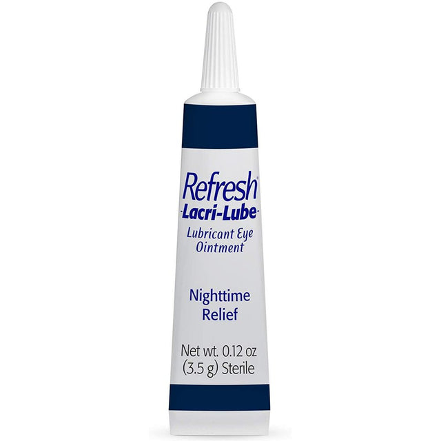 Refresh Lacri-Lubricant Eye Ointment, Eye Dryness Nighttime Relief, 0.12 Oz, 2-Pack