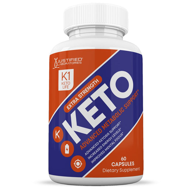 K1 Keto Life ACV Pills 1275 MG Stronger than Gummies Keto Support 2 Bottles