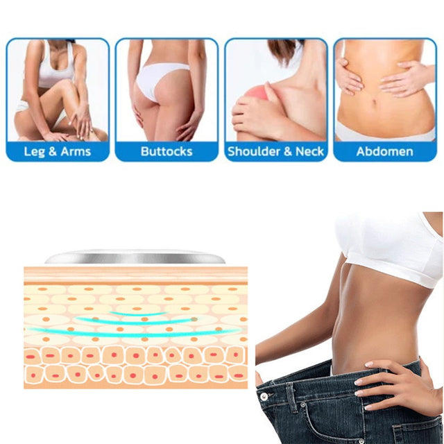 JT Beauty Store Ultrasonics Liposuction Machine,Body Massage Equipment,Intelligent Portable Fats Thrower for Whole Body Massage Instrument Massage Equipment Beauty Devices Clearance A