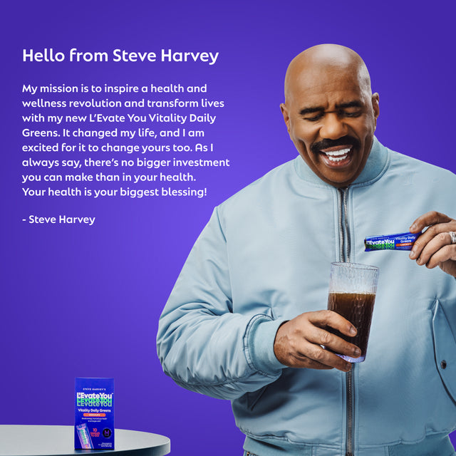 L'Evate You Vitality Daily Greens - Dietary Supplement - Chocolate - 10 Count