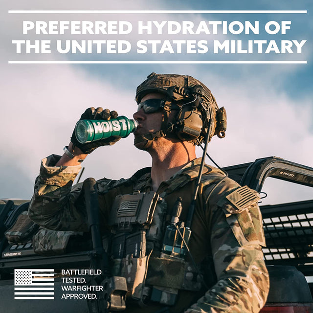 HOIST Premium Military Hydration Electrolyte Drink, Powerful Iv-Level Hydration, Clinically Proven Performance Drink, Dragon Fruit, 16 Fl Oz (Pack of 12)